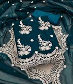Multicolor embroidered georgette salwar