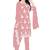 Pink embroidered georgette salwar