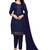 Blue fancy cotton salwar