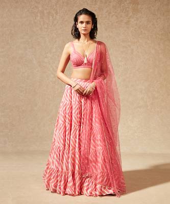 Pink Akira Tiered Skirt 1
