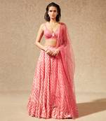 Pink Akira Tiered Skirt