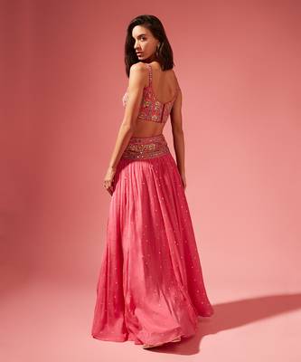 Pink Amika Skirt Set 2