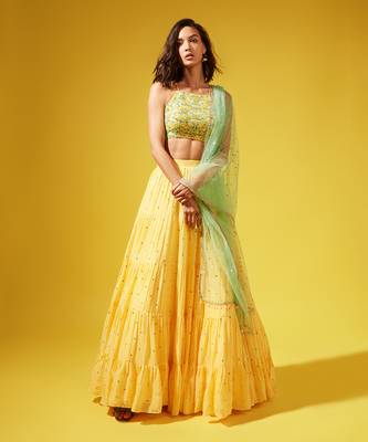 Yellow Amy Skirt 1