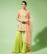 Green Kiyomi Tunic Set