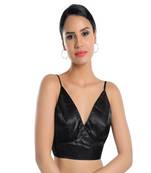 Tissue Padded V-Neck Blouse