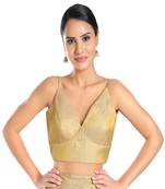 Tissue Padded V-Neck Blouse