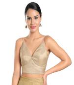 Tissue Padded V-Neck Blouse