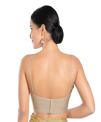 Tissue Padded V-Neck Blouse 2