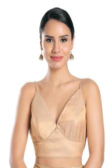 Tissue Padded V-Neck Blouse