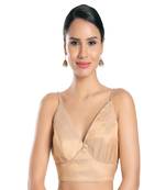 Tissue Padded V-Neck Blouse