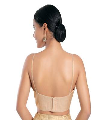 Tissue Padded V-Neck Blouse 2