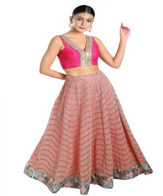 Jain Silk Padded V-Neck Blouse 4
