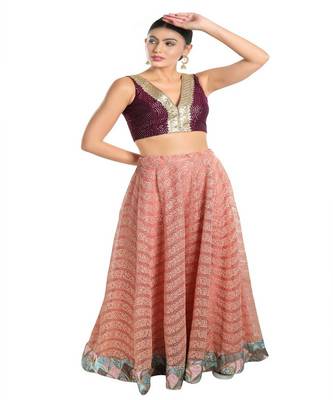 Jain Silk Padded V-Neck Blouse 4