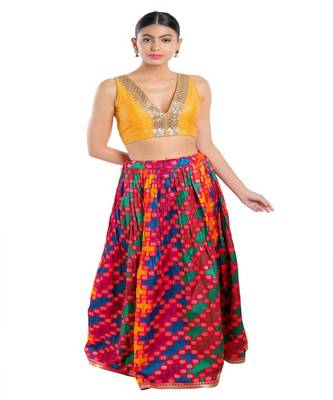 Jain Silk Padded V-Neck Blouse 4