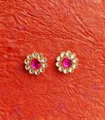 RozMili kundan earring tops
