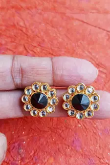 RozMili kundan earring tops