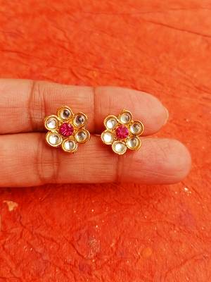 RozMili kundan earring tops 2