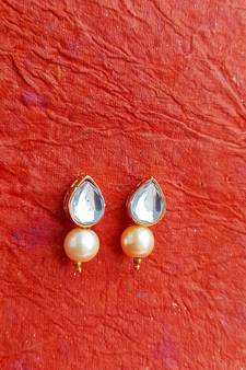 RozMili kundan earring tops