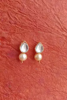 RozMili kundan earring tops