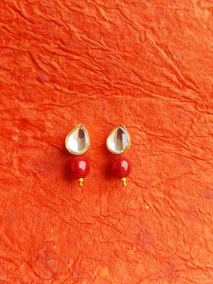 RozMili kundan earring tops 1