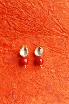 RozMili kundan earring tops