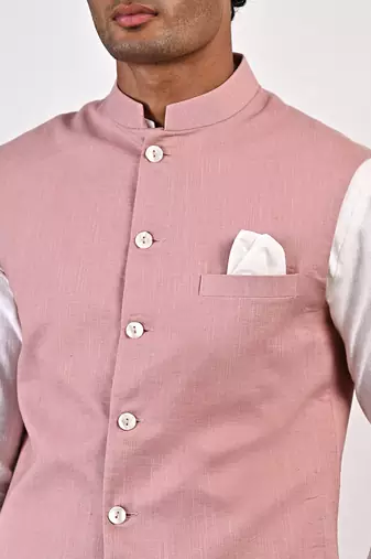 Off- White And Mauve Alistair Set