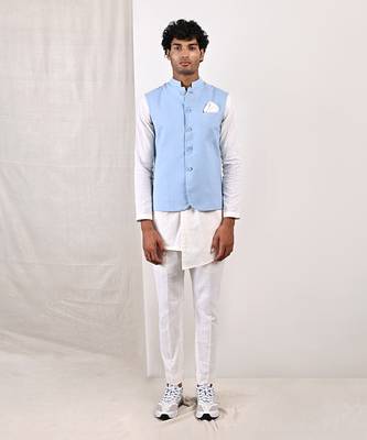 Off- White And Blue Damian Set 1