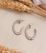 Silver Plated Mini Hoop Earring
