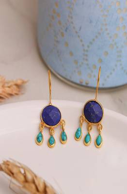Elegant Natural Stone Drops Hook 2