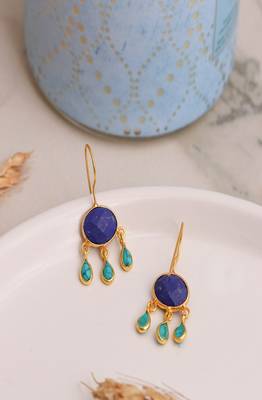 Elegant Natural Stone Drops Hook 3