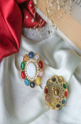 Elegant Multi Colour Studs 3