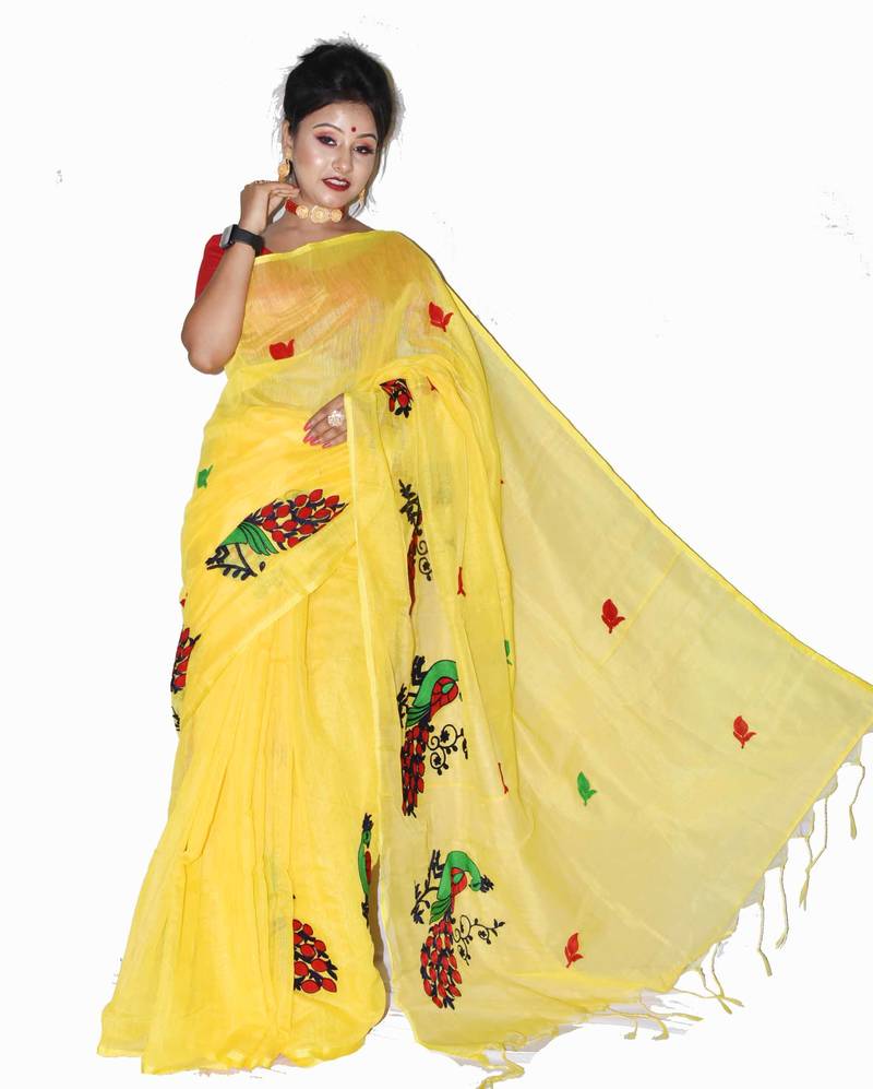 Stylish Self Degine  Saree