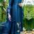 Blue Dola Silk Kurta With Side Box Pleates And Embroidery