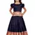 EVERWILLOW Blue Party Wear Pattu Pavadia Lehenga choli for girls 