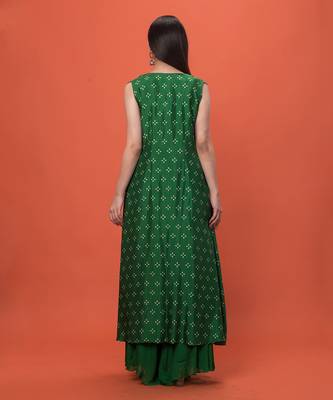 Green Flowy 3 Piece Set 5