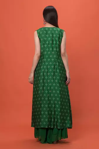 Green Flowy 3 Piece Set
