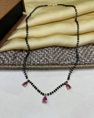 White mangalsutra 1