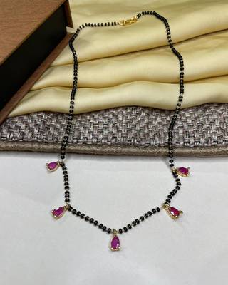 White mangalsutra 1