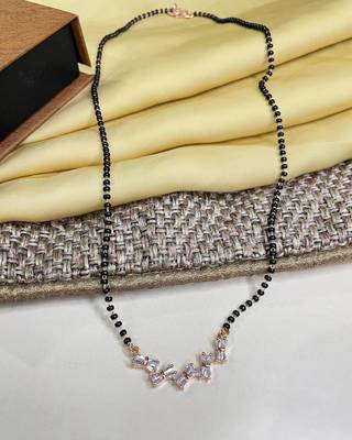 White mangalsutra 1