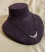 White mangalsutra
