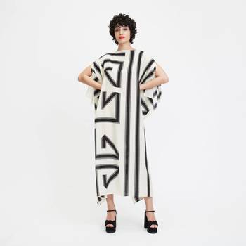 JSDC Modern Wear French Moss Fabric Free Size Women Kaftan (Free Size) 3