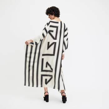 JSDC Modern Wear French Moss Fabric Free Size Women Kaftan (Free Size) 4