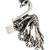 Alluring Designer Silver Plated Peacock Style Oxidised Adjustable Ring