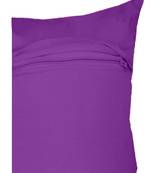 Lushomes Sofa Cotton Cushion Covers Online with  Foil Printed (2 Pcs, Size: 16''x16'') (Voilet ETH)