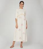 White Lotus Midi Kurta