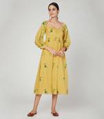 Sunset Jasmine Printed Kurta