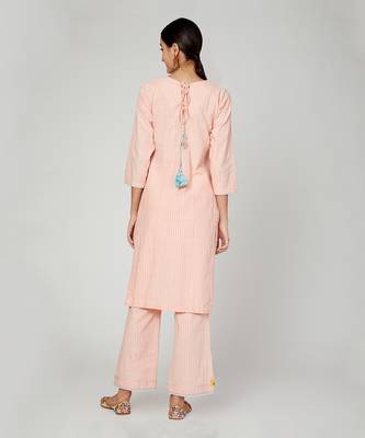 Pink Sunset Kurta Set 2