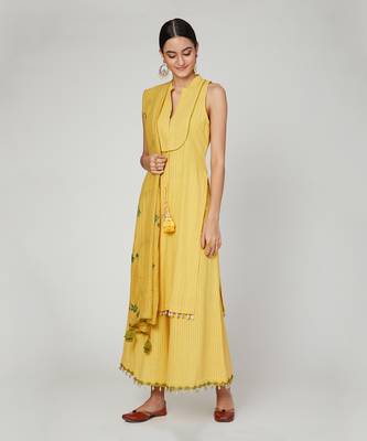 Sunset Jasmine Kurta Set 1