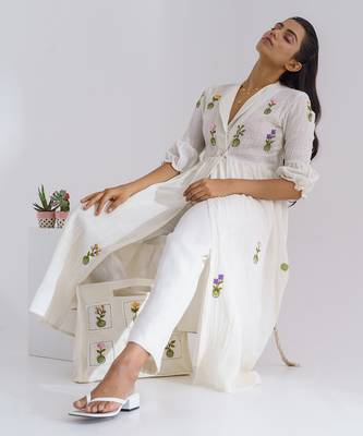 Beige Moonlight Dress Set 2
