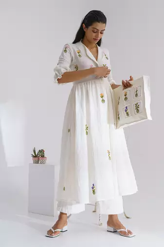 Beige Moonlight Dress Set